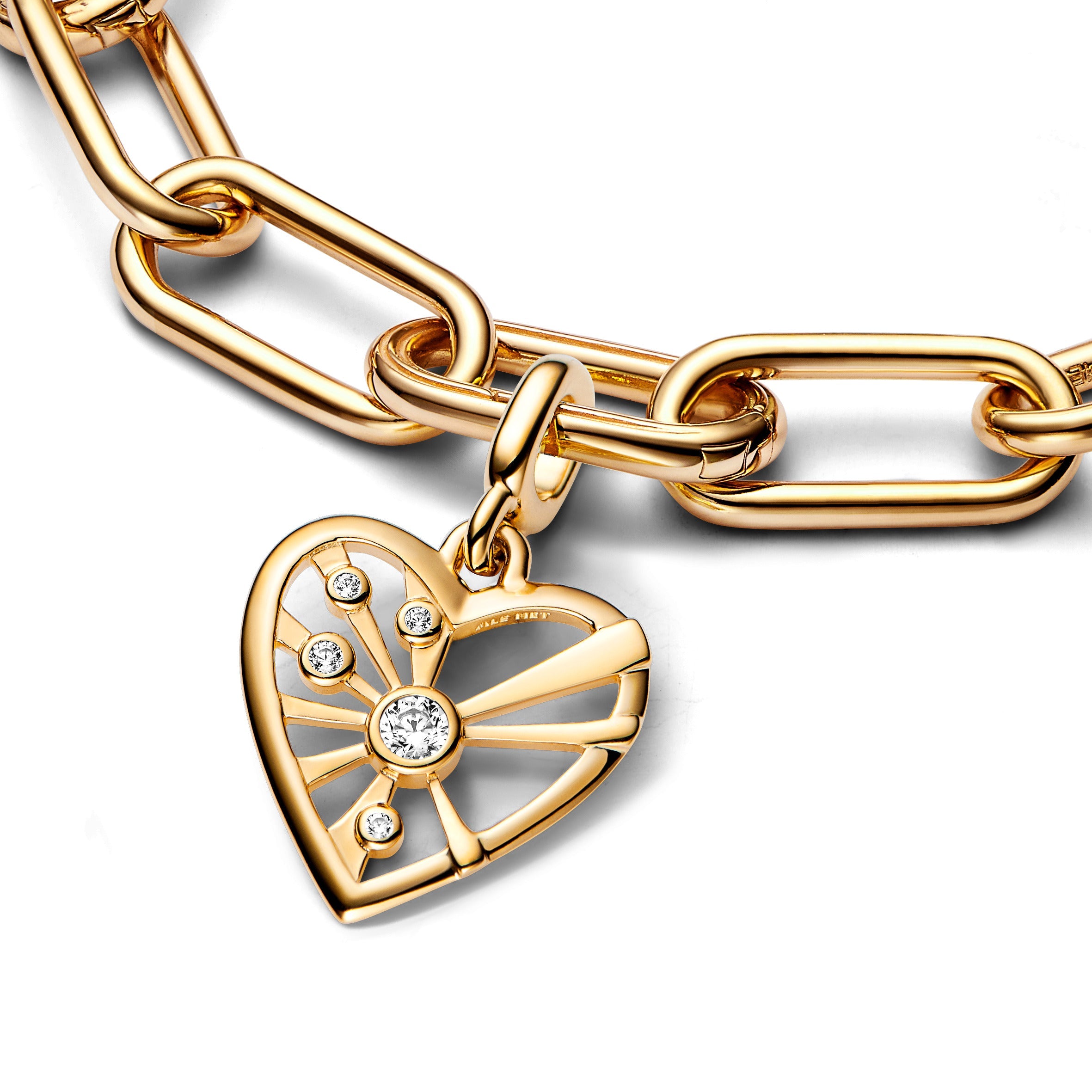 Pandora ME Heart & Rays Medallion