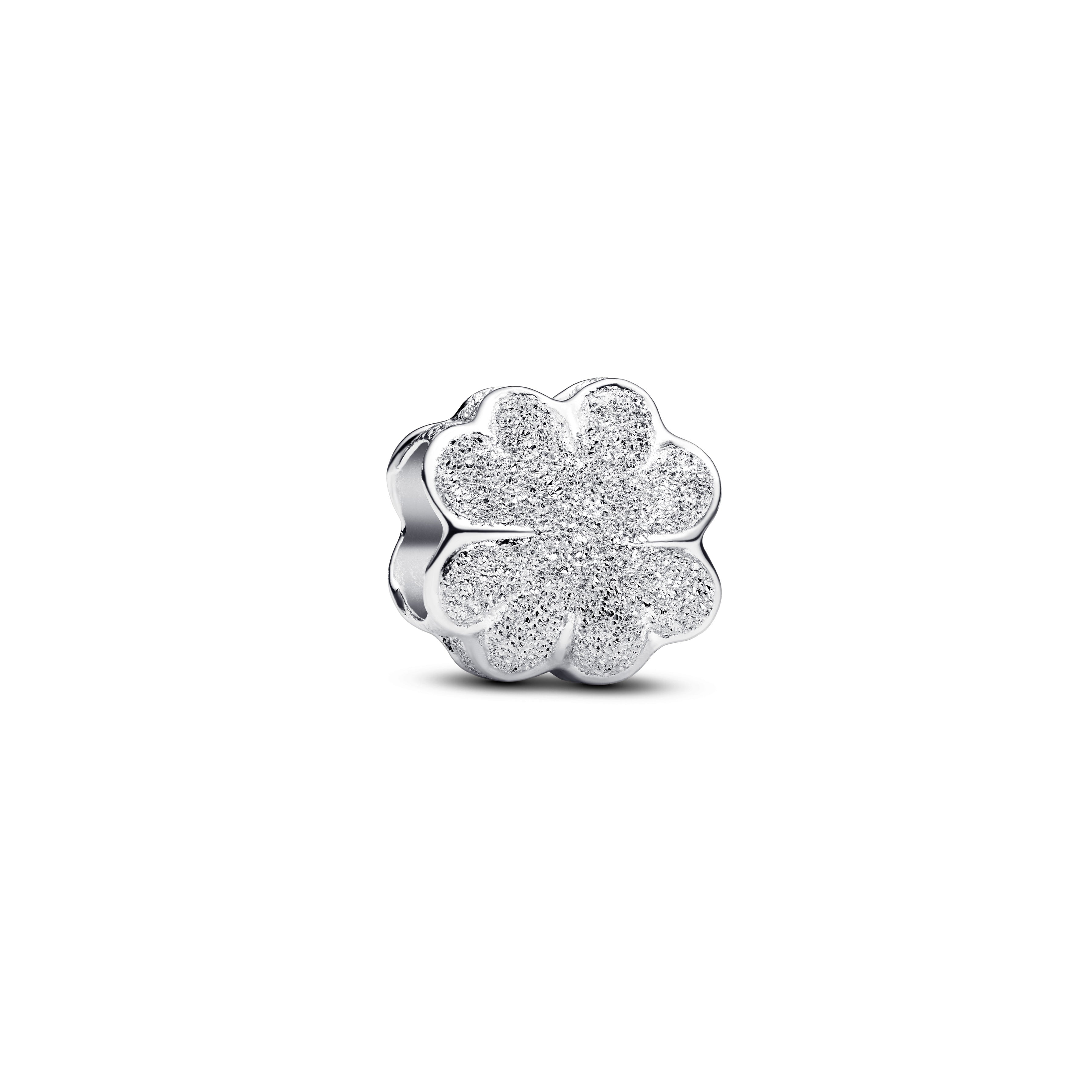 Textured Clover Mini Charm